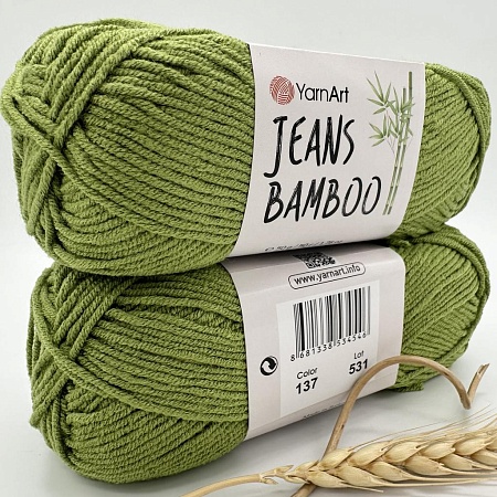 Пряжа YarnArt Jeans bamboo