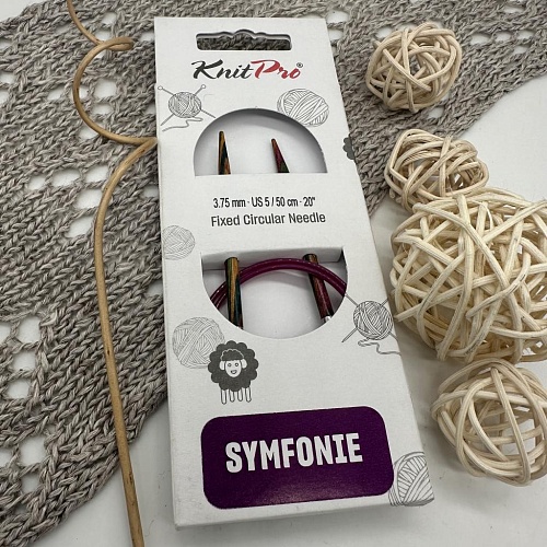 Спицы для вязания Спицы круговые Symfonie 50 cm №3.75