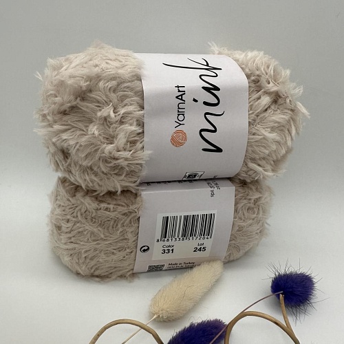 Пряжа Mink 331 БЕЖЕВЫЙ