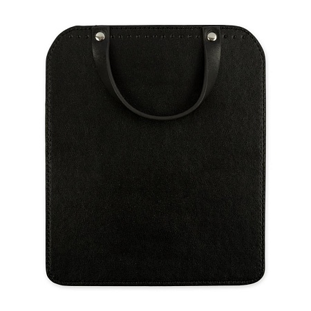 Аксессуары для сумок Клапан для рюкзака прямоугольник 16х19 см 1 шт. №03 черный