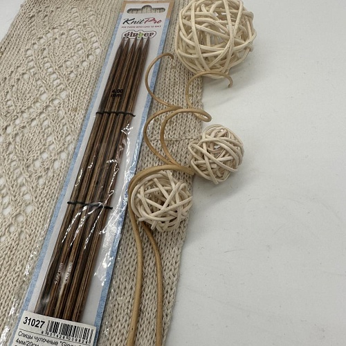 Спицы для вязания Ginger спицы чулочные 4.0 мм 20 см