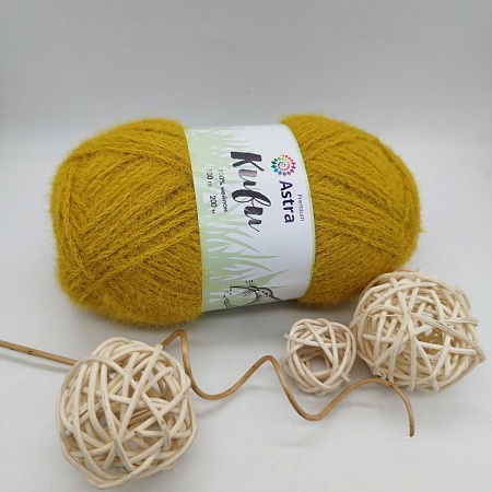 Пряжа Киви (Kiwi) 04 горчица