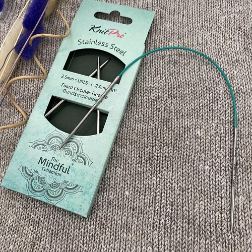 Спицы для вязания 36040 Спицы круговые Mindful 25 cm № 2,5