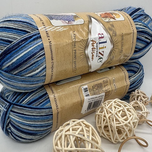 Пряжа Alize Artisan 9016