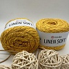 Пряжа Linen Soft лен, вискоза, хлопок 7306