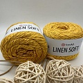 Пряжа Linen Soft лен, вискоза, хлопок 7306