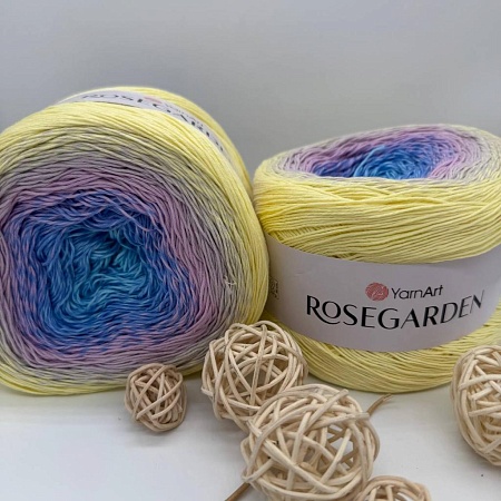 Пряжа Yarn art Rosegarden 332