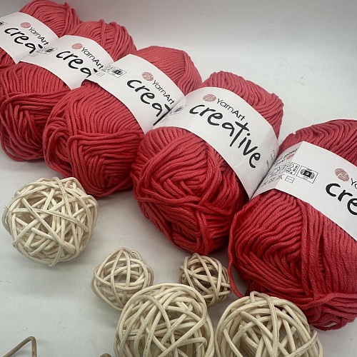 Пряжа Creative 236 коралл