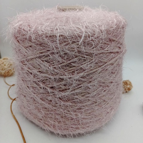 Пряжа в бобинах Giulia цвет &amp;quot;пыльная роза&amp;quot;