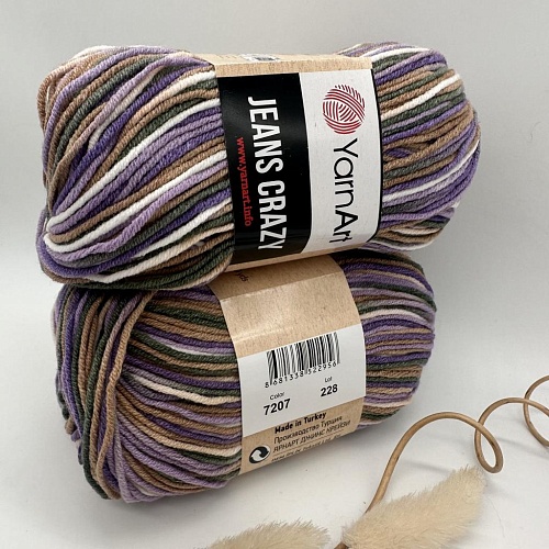 Пряжа Jeans Crazy 7207