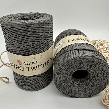 Пряжа Пряжа для вязания рафия крученая Papiro Twisted 1321