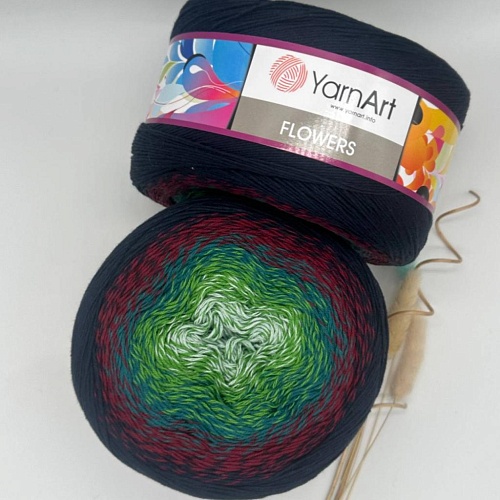 Пряжа YarnArt Flowers 266