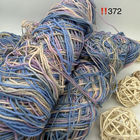 Пряжа в бобинах Arcobaleno (аркобалено) мини №372