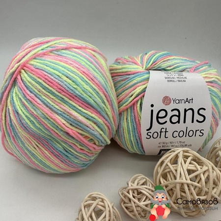 Пряжа Jeans soft colors 6204