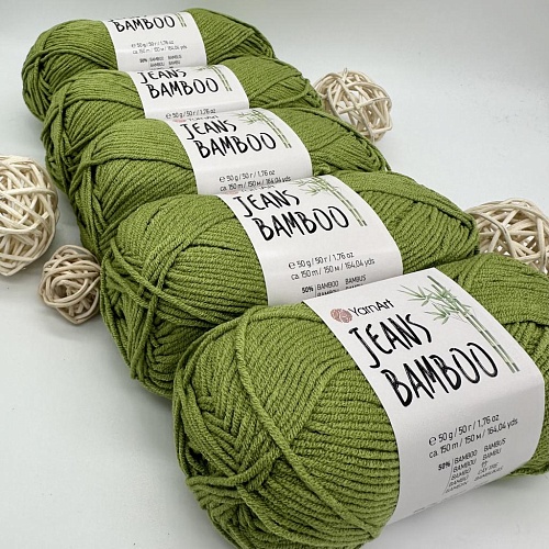 Пряжа YarnArt Jeans bamboo