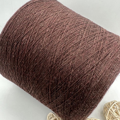Пряжа в бобинах Loro Piana Кашемир Coarsehair шоколад
