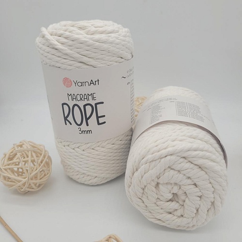 Пряжа Yarn Art Macrame ROPE 3mm №752