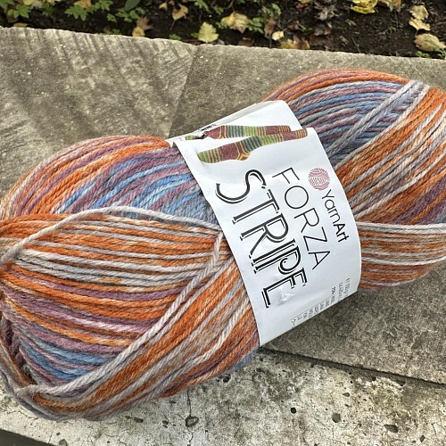 Пряжа Yarn Art Forza Stripe 2805