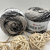 Пряжа Linen Soft лен, вискоза, хлопок 7406 агат