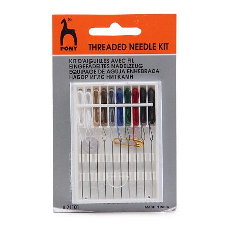 Иглы 71101 Набор ручных игл с нитками Threaded Kit