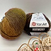 Пряжа YarnArt Harmony А-3 кирпично-джинсовый-бордово-коричн