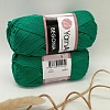 Пряжа YarnArt Begonia 6334 изумрудный