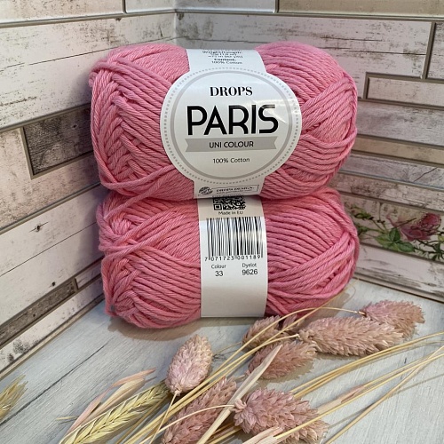 Пряжа PARIS 33 розовый