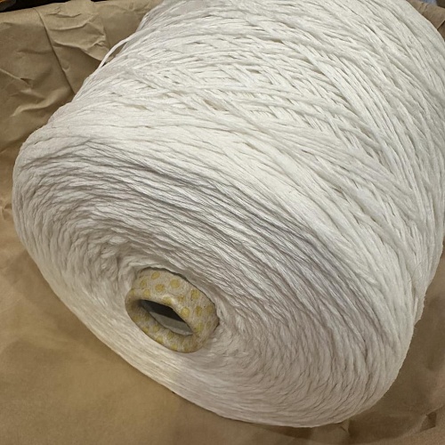 Пряжа в бобинах Biagioli Modesto Cashmere цвет 201530 optical (белый). Цена за 10гр
