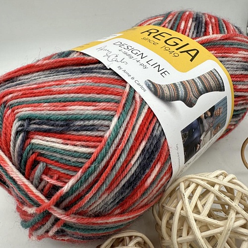 Пряжа Regia Design Line 4-fadig 03760 сад