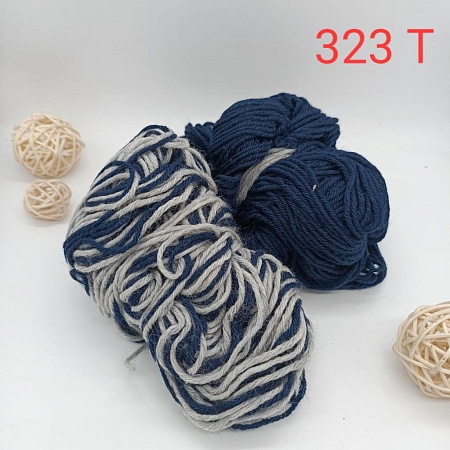 Пряжа в бобинах Arcobaleno (аркобалено) мини №323