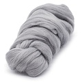 Творчество Лента для валяния полутонкая, 100% шерсть, 50гр (168 светло-серый)