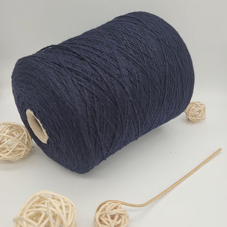 Пряжа в бобинах Millefili темно-синий
