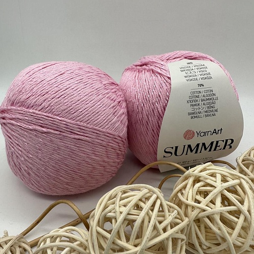 Пряжа YarnArt Summer 01 нежная роза