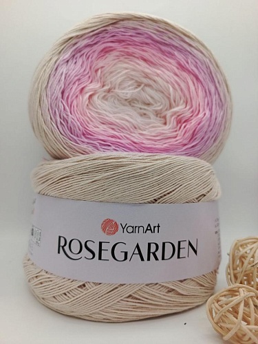 Пряжа Yarn art Rosegarden 331