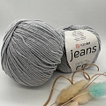 Пряжа YarnArt Jeans 80 ультра св. серый
