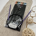 Спицы для вязания круговые Zing 80 cm №3,75