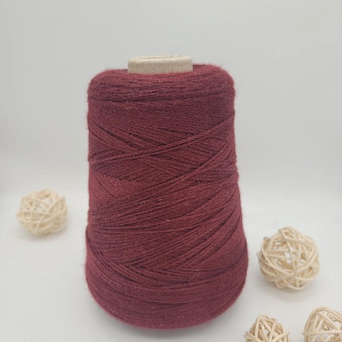 Пряжа в бобинах Avorio 3700 бордо