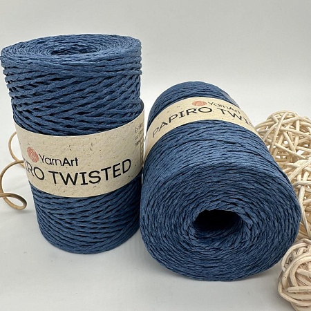 Пряжа Пряжа для вязания рафия крученая Papiro Twisted 1305