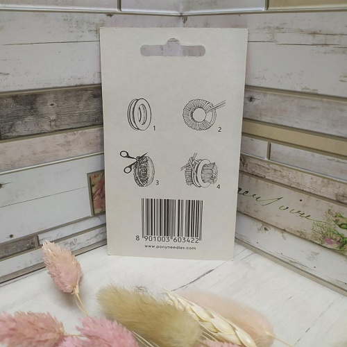 Аксессуары для вязания 60342 Устройство для изгот. помпонов