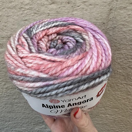 Пряжа Alpine Angora Melange 6413