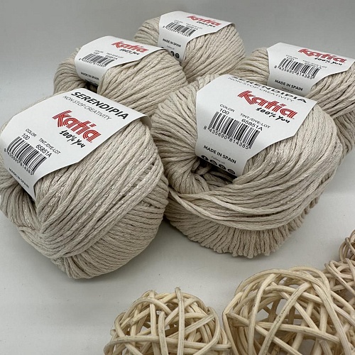 Пряжа Serendipia 100 св. беж