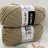 Пряжа Jeans plus 48 серо-беж