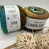 Пряжа Linen Soft лен, вискоза, хлопок 7409