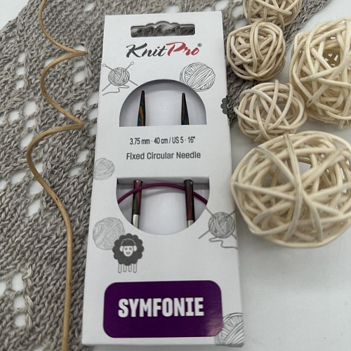 Спицы для вязания Спицы круговые Symfonie 40cm №3.75