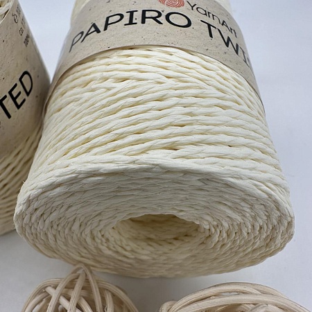 Пряжа Пряжа для вязания рафия крученая Papiro Twisted 1307