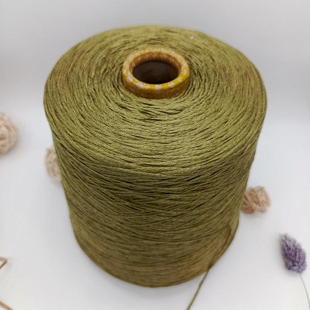 Пряжа в бобинах Seta SCHAPE 3352 TIMO (цвет &quot;свежая зелень&quot;)