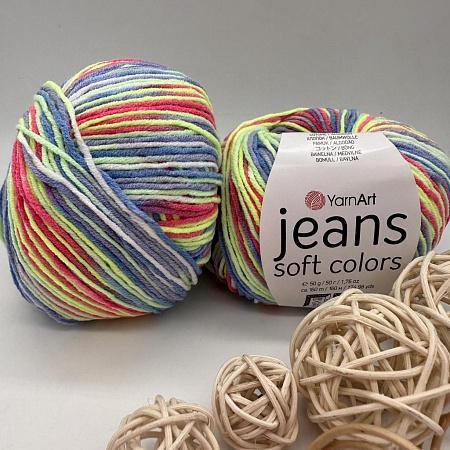 Пряжа Jeans soft colors 6207