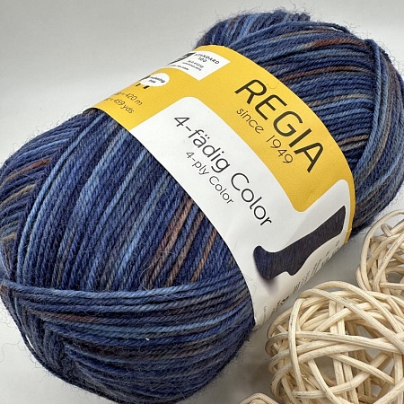 Пряжа Regia 4 - fadig Color 03058