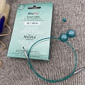 Спицы для вязания 36604 тросик поворотный Mindful 80 см