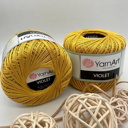 Пряжа YarnArt VIOLET 4940 (горчица)